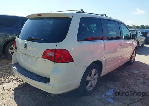 2011 Volkswagen Routan Sel из США, поврежденный, VIN 2V4RW5DGXBR691854